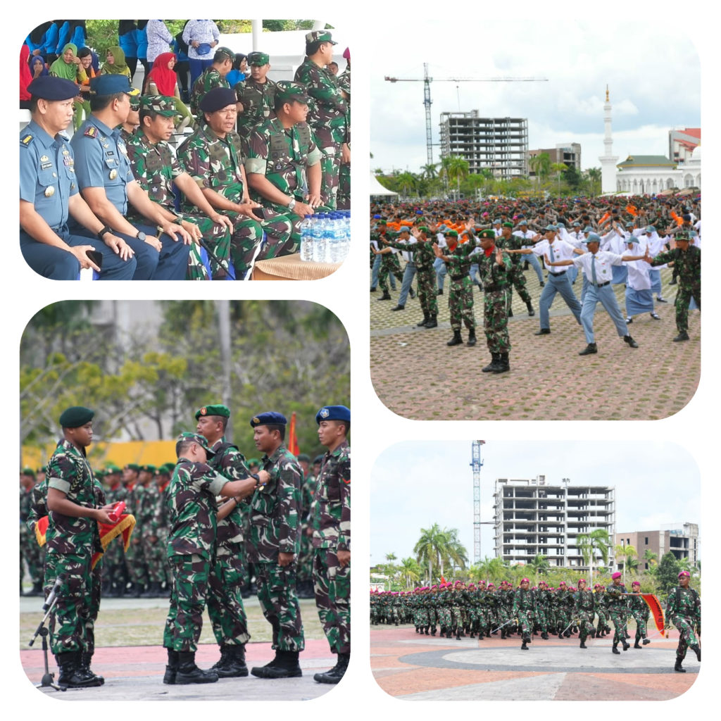 Jelang Upacara Hut Ke Tni Danlantamal Iv Tinjau Kesiapan Pasukan Upacara Sindonewstoday Com