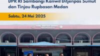 Foto: Kunjungan Anggota Komisi XIII DPR RI Ke Kanwil Ditjenpas Sumut serta Tinjau Rupbasan Medan, Sabtu (24/05/25)