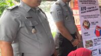 Sosialisasi Barang Bawaan Pengunjung Dilakukan Oleh Petugas Lapas Kelas IIB Tanjungbali(Doc/Foto:Lapas Tanjungbalai Asahan)