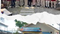 Kalapas Kelas I Medan Beserta Jajaran Staf Foto Bersama Didepan Pondok UMKM Kegiatan Kerja GIATJA.(Doc/Foto:Lapas I Medan)