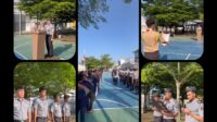Kalapas Kelas III Pemuda Langkat Beserta Jajaran Staf Mengikuti Upacara kesadaran berbangsa dan bernegara pada Senin, 30 Juni 2025, Di Lapangan Upacara Gedung II Lapas Pemuda Langkat.(Doc/Foto:Lapas Pemuda Langakat)