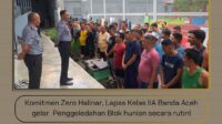 Foto:Edi Cahyono Juga Memberikan Penyuluhan Kepada Warga Binaan Terkait Pentingnya Menjaga Ketertiban Dan Menciptakan Suasana Aman Dan Kondusif Di Dalam Lapas.