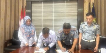 Lapas Tebing Tinggi dan BNN Kota Tebing Tinggi Jalin Kerja Sama Sinergitas P4GN