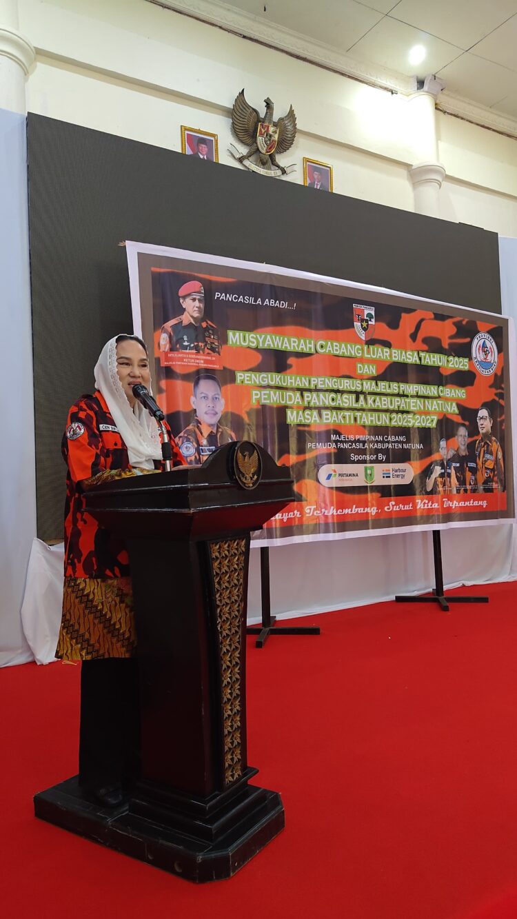 Bupati Cen Sui Lan Hadiri Pengukuhan Pengurus Pemuda Pancasila Natuna