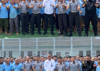 Rutan Tanjung Pura Gelar Temu Sapa dengan Warga Binaan