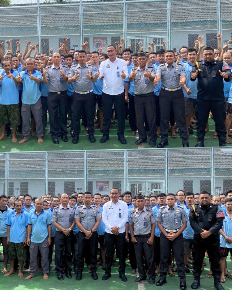 Rutan Tanjung Pura Gelar Temu Sapa dengan Warga Binaan