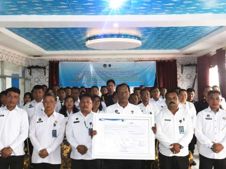 Gerakan Bersih Narkoba dan Barang Terlarang: Lapas Pematangsiantar Tanda Tangani Komitmen Berintegritas