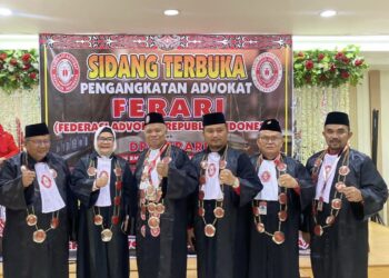 DEKLARASI TEGAS FERARI SUMUT: Organisasi Advokat FERARI Sah dan Diakui Resmi Pemerintah