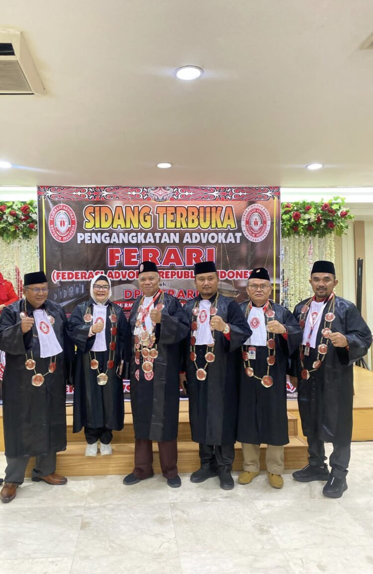 DEKLARASI TEGAS FERARI SUMUT: Organisasi Advokat FERARI Sah dan Diakui Resmi Pemerintah