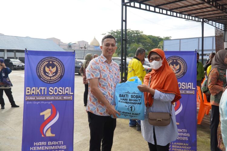 Gerakan Sosial IMIPAS 2025: Rutan Kelas I Medan Salurkan Bantuan dan Layanan Kesehatan Gratis