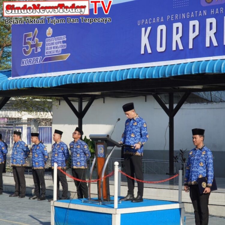 Semangat  KORPRI 54: Rutan Kelas I Medan Dorong Pelayanan Publik Lebih Humanis