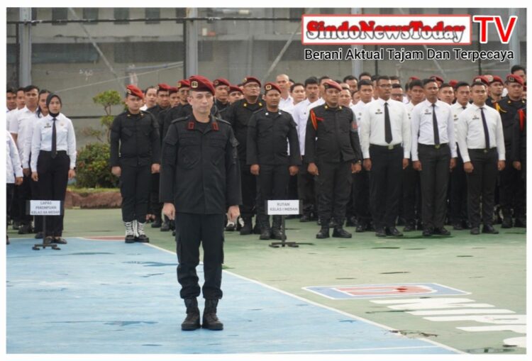 Gelar Apel Siaga, Rutan Medan Pastikan Natal dan Tahun Baru Tanpa Gangguan