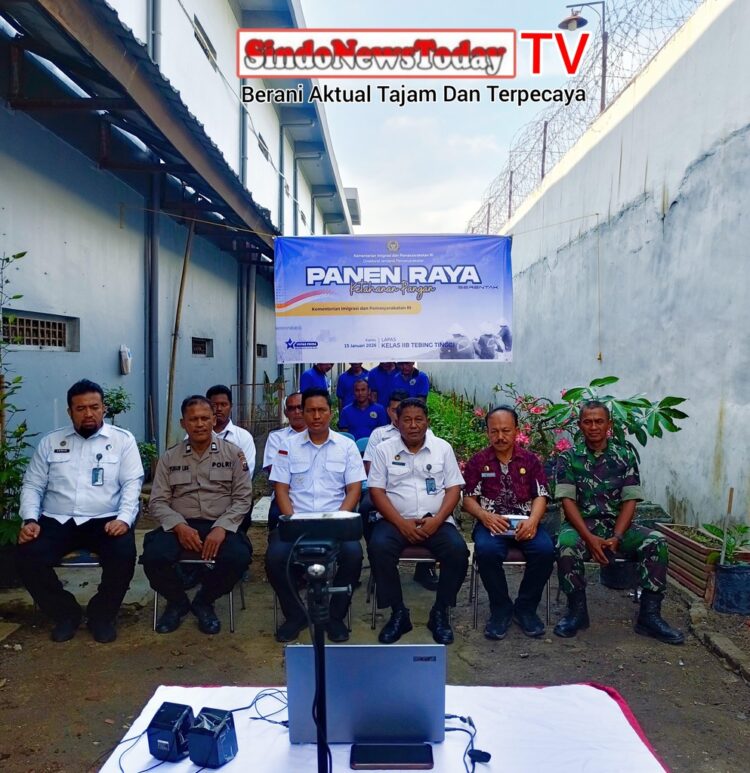 Aksi Nyata Lapas Tebing Tinggi Dukung Program Strategis Menteri Kemenimipas