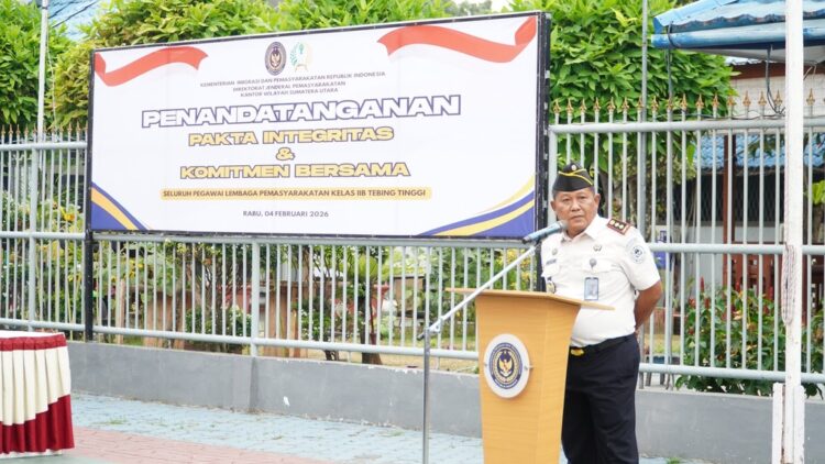 Bangun Zona Integritas, Lapas Tebing Tinggi Satukan Tekad di Tahun 2026