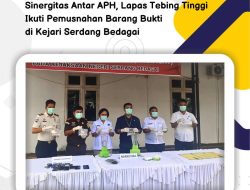 Tekan Angka Kriminalitas, APH Serdang Bedagai Kompak Musnahkan Narkotika hingga Senjata Tajam