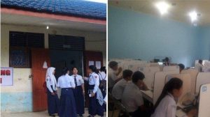 Sinyal Buruk Ganggui TKA di SMPN 20 Loksado, Sekolah Pindah ke SDN Malinau